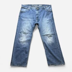 Levi Silver Tab Lose Fit VTG Wide Leg Med Wash Mens Jean Size 42 (42×32)